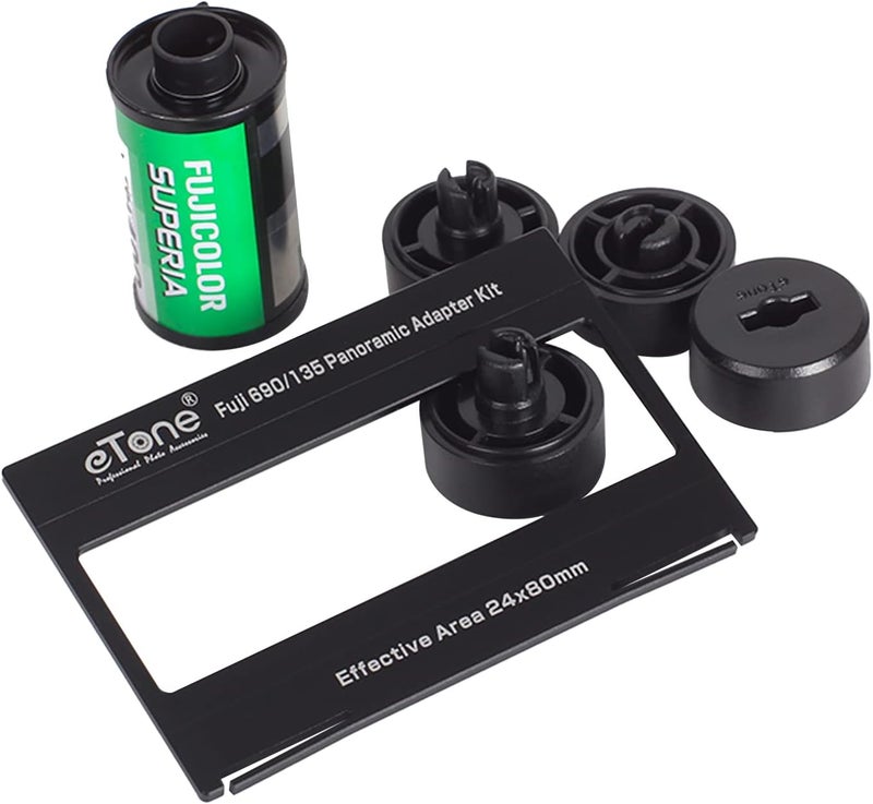 eTone Adapter Kit for Fujifim 690 6x9 Camera to 135 Medium Format Panorama Photo. - Image 2